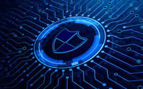 Enterprise Cybersecurity Strategy dashboard with executives overseeing data protection and business resilience