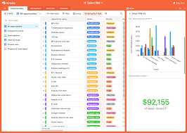 Airtable database acting as a single source of truth for startup operations.